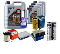 MAHLE Controllo Set 9L Liqui Moly Top Tec 4210 0W-30 Per VW Touareg 3.0 TDI