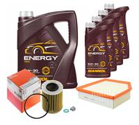 Mahle Controllo Set 9L mannol 5W-30 Energia per Lexus Is III 250 Di GS