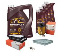 MAHLE Controllo Set 9L MANNOL 5W-30 Energy Per BMW X5 4.8I XDRIVE XDRIVE48I