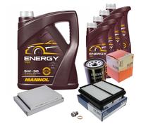 MAHLE Controllo Set 9L MANNOL 5W-30 Energy Per Suzuki Grand Vitara I 2.0 4x4