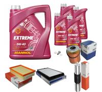 Mahle Controllo Set 9L mannol 5W-40 Estremo per BMW 3er Cabriolet 320i