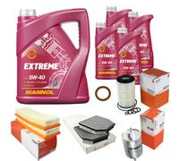 MAHLE Controllo Set 9L MANNOL 5W-40 Extreme Per Mercedes-Benz SL 500 350 280