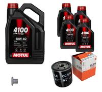 MAHLE Controllo Set 9L MOTUL 4100 SYN-ERGY SPEC 10W40 Per Citroën Jumper Bus
