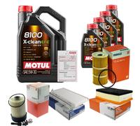 MAHLE Controllo Set 9L MOTUL 8100 X-CLEAN EFE 5W-30 Per Opel Movano B Kasten