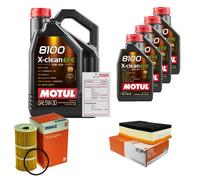 MAHLE Controllo Set 9L MOTUL 8100 X-CLEAN EFE 5W-30 Per Opel Movano B Kasten