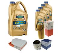 MAHLE Controllo Set 9L RAVENOL 5W-40 Per Audi Q5 3.0 TFSI Quattro