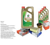 MAHLE Controllo set 9L9L CASTROL EDGE 5W-30 C3 per Mercedes-Benz classe E