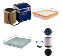 MAHLE Controllo Set Filtro Adatto Per Ford Ranger 2.0 EcoBlue 4x4