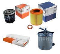 MAHLE Controllo Set Filtro Adatto Per Nissan Cabstar 35.13 dCi 45.13
