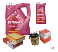Mahle Controllo Set mannol 6 L 5W-40 Estremo per BMW 5er 523i 520i 528i