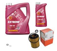 Mahle Controllo Set mannol 6 L 5W-40 Estremo per Honda Cr-V III 2.2i-CTDI