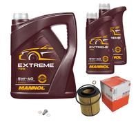 Mahle Controllo Set mannol 7 L 5W-40 Estremo per BMW Serie 5er 523i 520i 528i