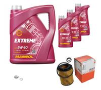 Mahle Controllo Set mannol 8 L 5W-40 Estremo per Honda Cr-V III 2.2i-CTDI