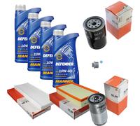 MAHLE Controllo Set MANNOL Olio Motore Defender 10W-40 4L Per Audi 80 Anno 91-94