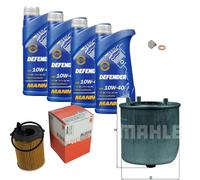 Mahle Controllo Set mannol olio motore Defender 10W-40 4L per Mazda 3 Bj.08-13 5