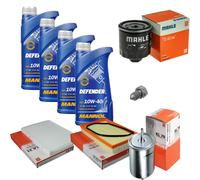 Mahle Controllo Set mannol olio motore Defender 10W-40 4L per Seat Leon Bj.00-06