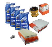 Mahle Controllo Set mannol olio motore Defender 10W-40 4L per VW Polo Bj.02-06