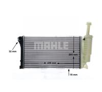MAHLE ORIGINAL CR 10 000S Radiatore motore