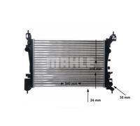 MAHLE CR 1182 000S Radiatore motore