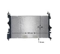 MAHLE CR 1199 000S Radiatore motore