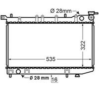 MAHLE CR 127 000S refrigeratore