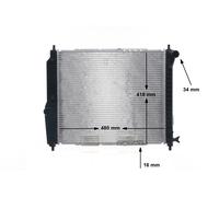 MAHLE ORIGINAL CR 1309 000S Radiatore motore