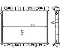MAHLE CR 137 000S refrigeratore