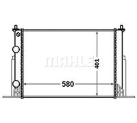 MAHLE CR 1450 000S refrigeratore