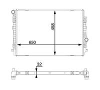 MAHLE CR 1593 000S refrigeratore