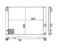 MAHLE CR 1682 000P refrigeratore