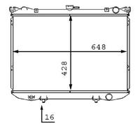MAHLE CR 187 000S refrigeratore