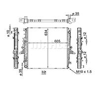 MAHLE CR 1905 000S refrigeratore