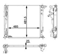 MAHLE CR 1978 000P refrigeratore