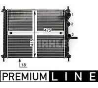 MAHLE CR 1993 000P refrigeratore