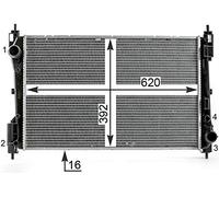 MAHLE CR 1996 000P refrigeratore