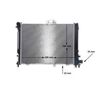 MAHLE CR 211 000S Radiatore motore