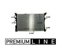 Mahle CR 2170 000P Radiatore Motore per Mercedes-Benz W176 W242 W246 C117