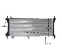 MAHLE ORIGINAL CR 2173 000S Radiatore motore