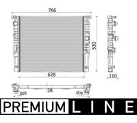 MAHLE CR 2215 000P Radiatore, Raffreddamento motore per BMW