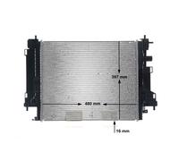 MAHLE CR 2242 000S Radiatore motore