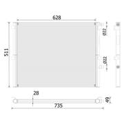 MAHLE CR 2307 000P Radiatore, Raffreddamento motore per BMW