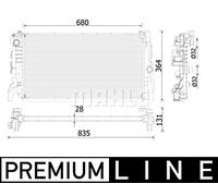 MAHLE CR 2323 000P refrigeratore