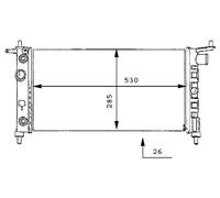 MAHLE CR 269 000P refrigeratore