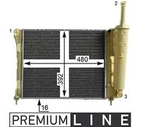 MAHLE CR 290 000S CR 2005 000P Refrigeratore BEHR Premium Line