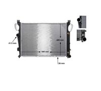 Mahle CR 304 000S Radiatore Raffreddamento Motore Per Mercedes-Benz W220 W221