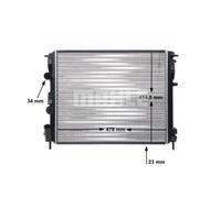 MAHLE ORIGINAL CR 35 000S Radiatore motore