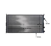 MAHLE CR 417 000S Radiatore motore