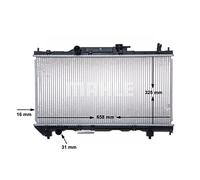 MAHLE ORIGINAL CR 543 000S Radiatore motore