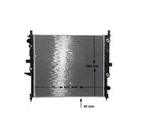 MAHLE ORIGINAL CR 551 000S Radiatore motore