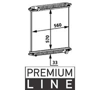 MAHLE CR 703 000P refrigeratore